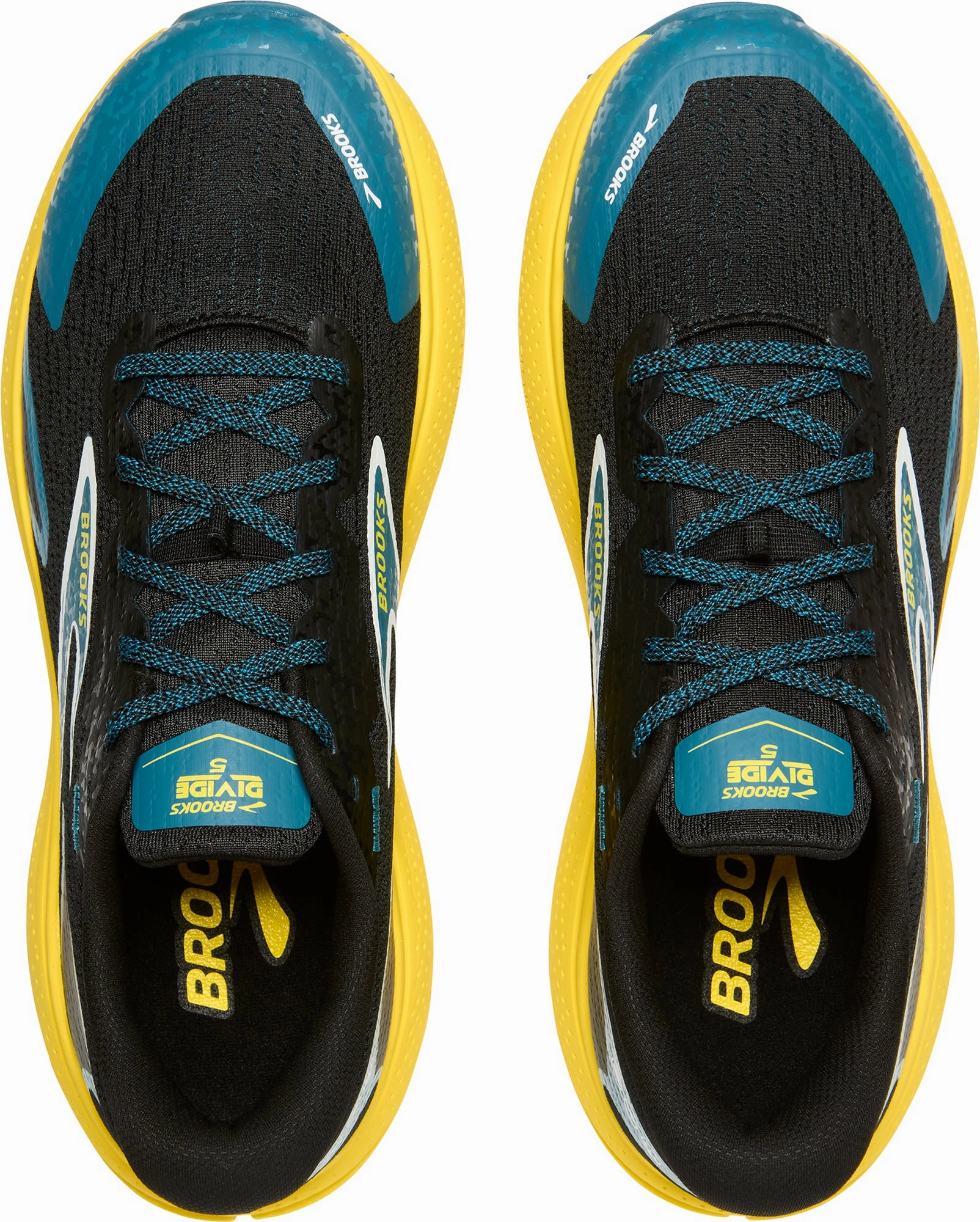 Brooks Divide 5 Mens Trail Running Shoes - Black Training Sneakers
