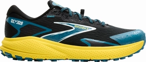Brooks Divide 5 Mens Trail Running Shoes - Black Brooks breathable running shoes for performance
