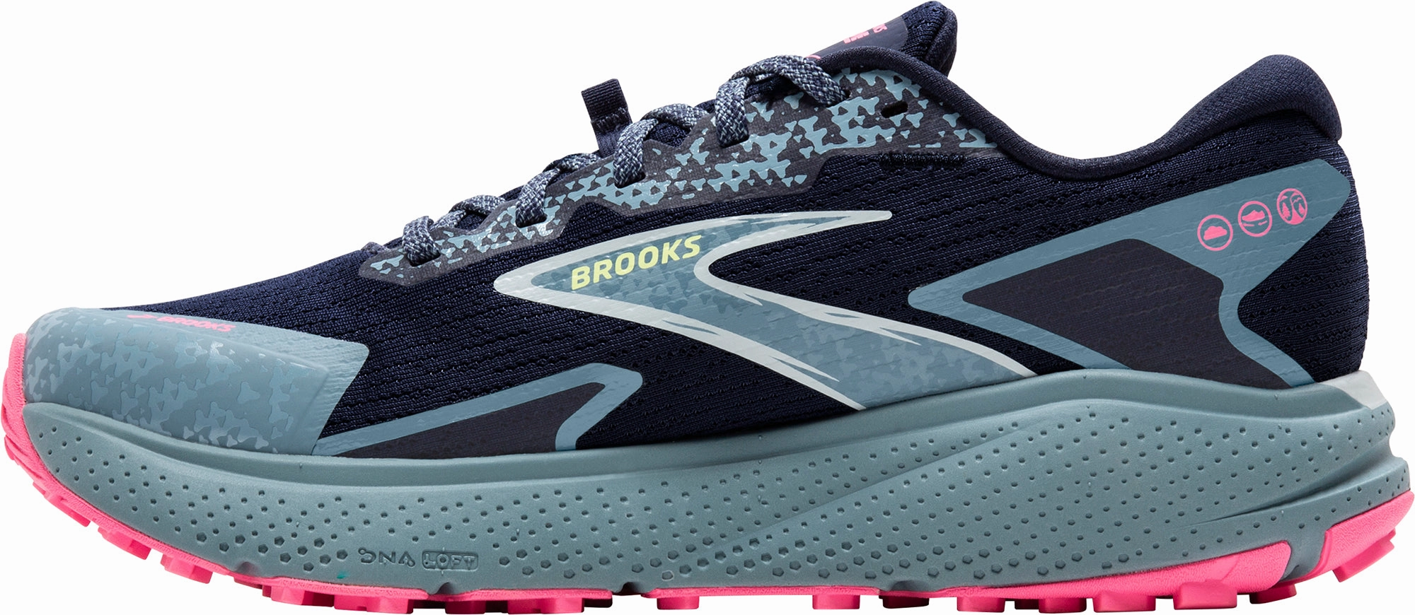 Brooks Divide 5 Womens Trail Running Shoes - Blue Distance Runners