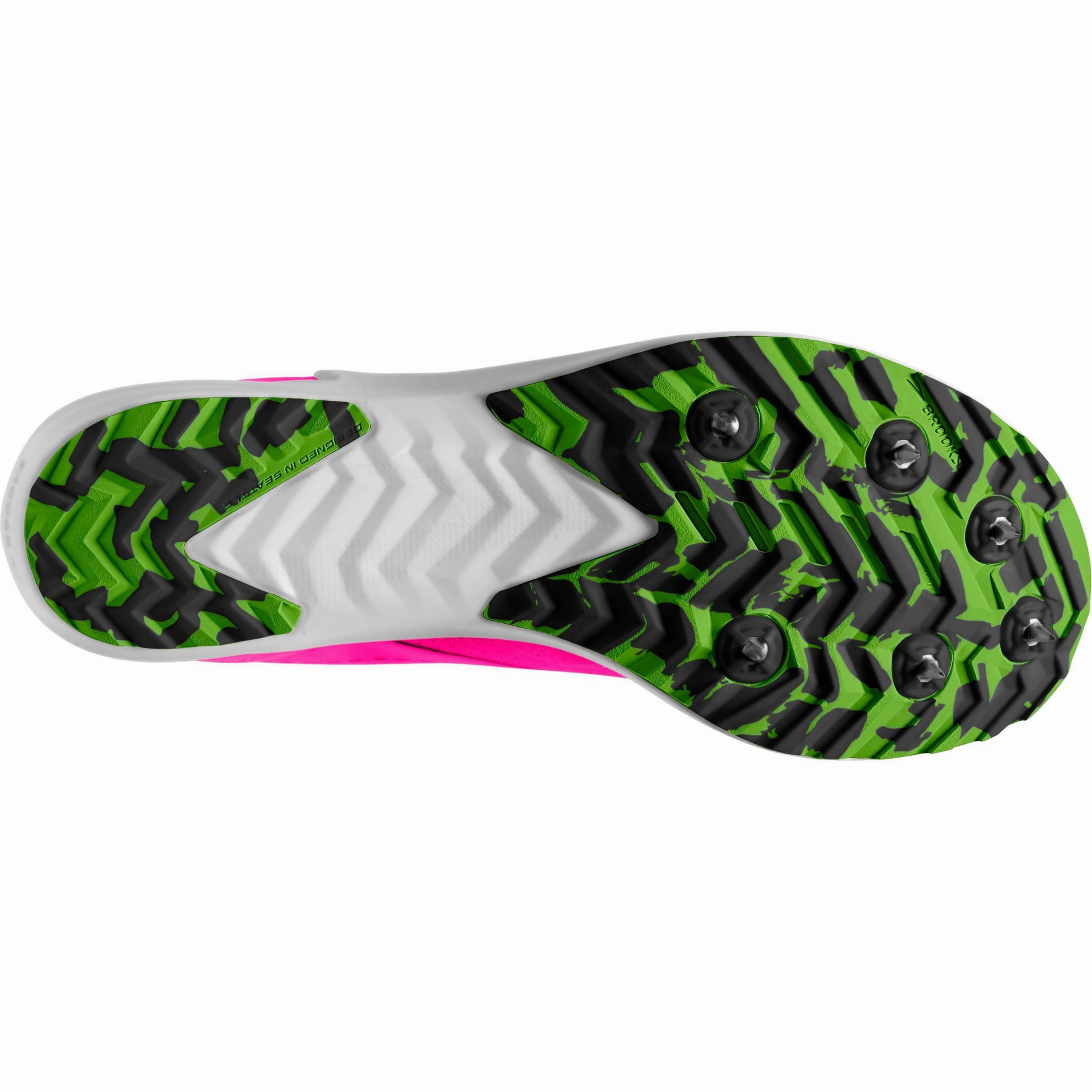 Brooks Draft XC Womens Cross Country Spikes - Pink Distance Runners