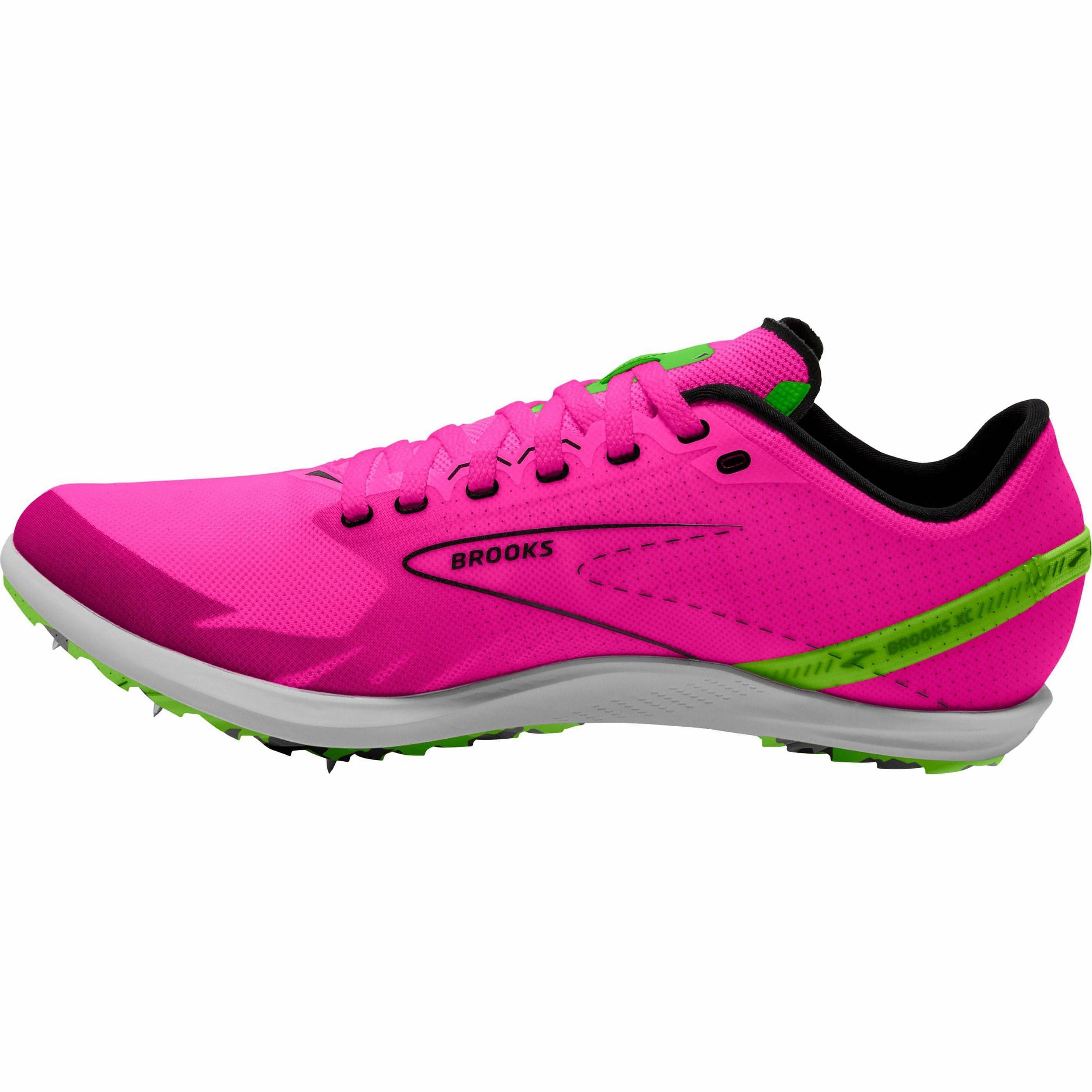 Brooks Draft XC Womens Cross Country Spikes - Pink Distance Runners
