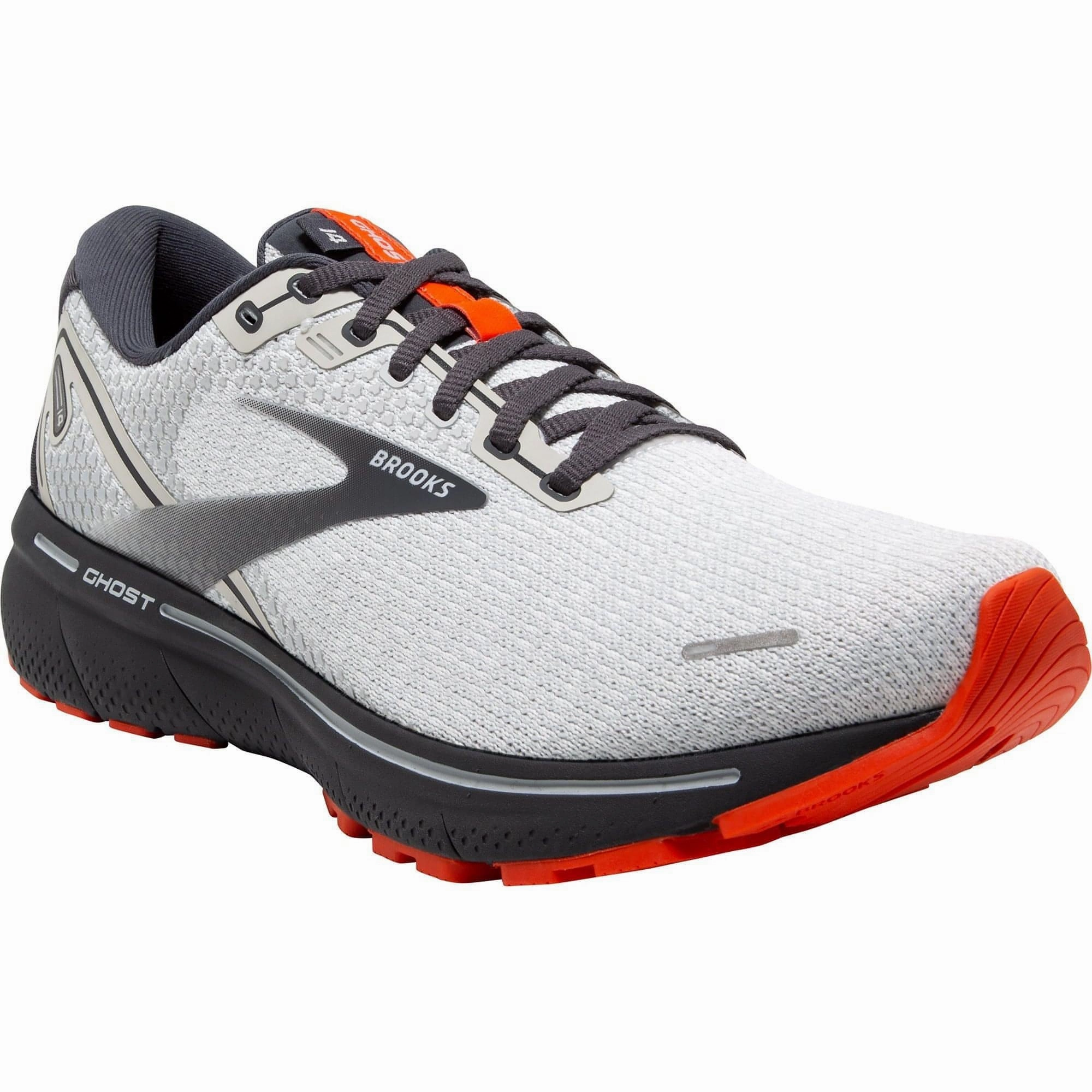 Brooks Ghost 14 Mens Running Shoes - Grey Distance Runners