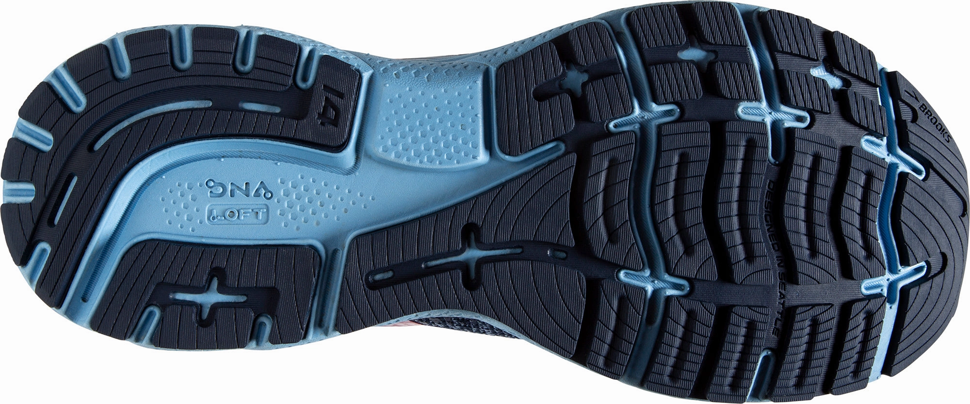 Brooks Ghost 14 Womens Running Shoes - Blue Distance Runners