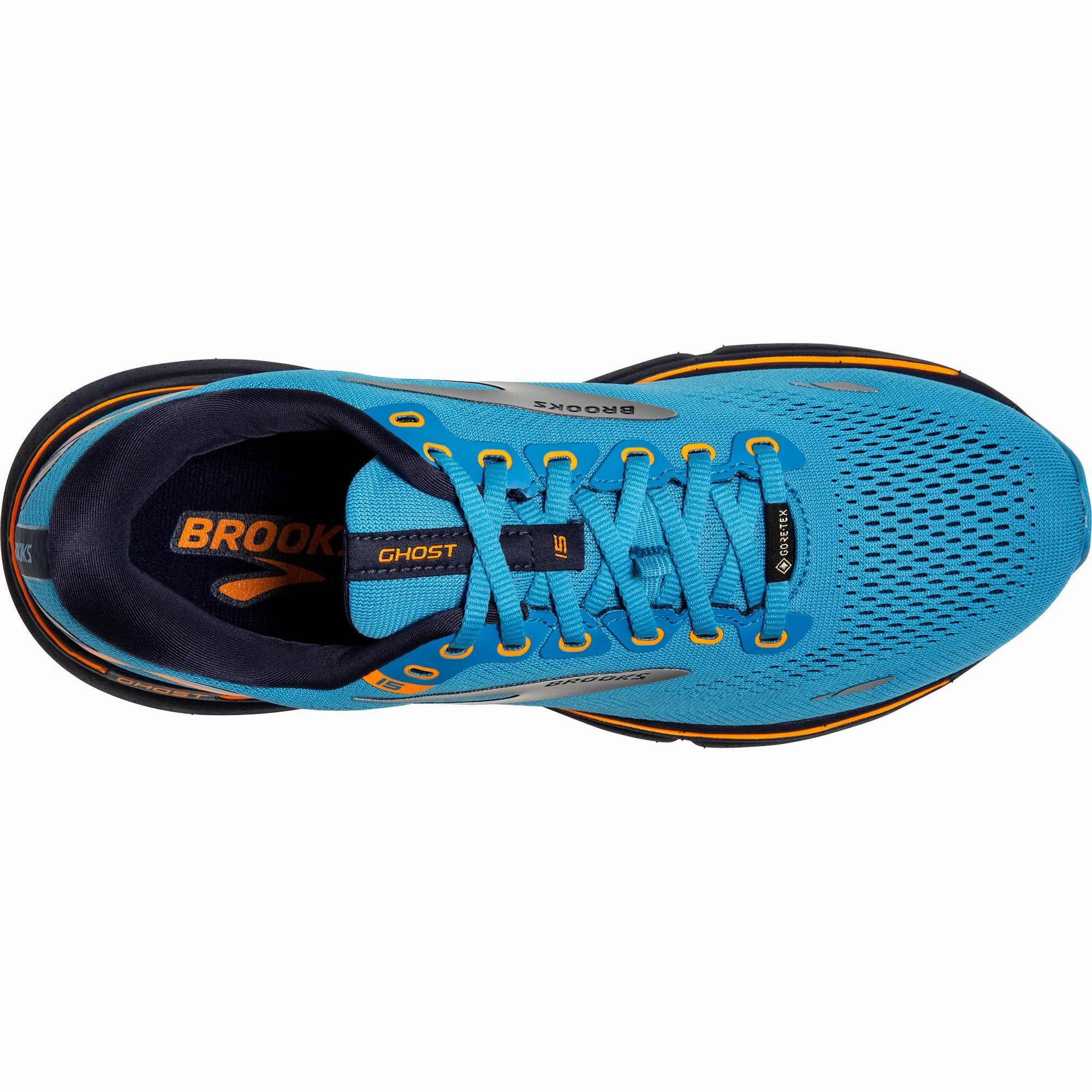 Brooks Ghost 15 GORE-TEX Mens Running Shoes - Blue Distance Runners