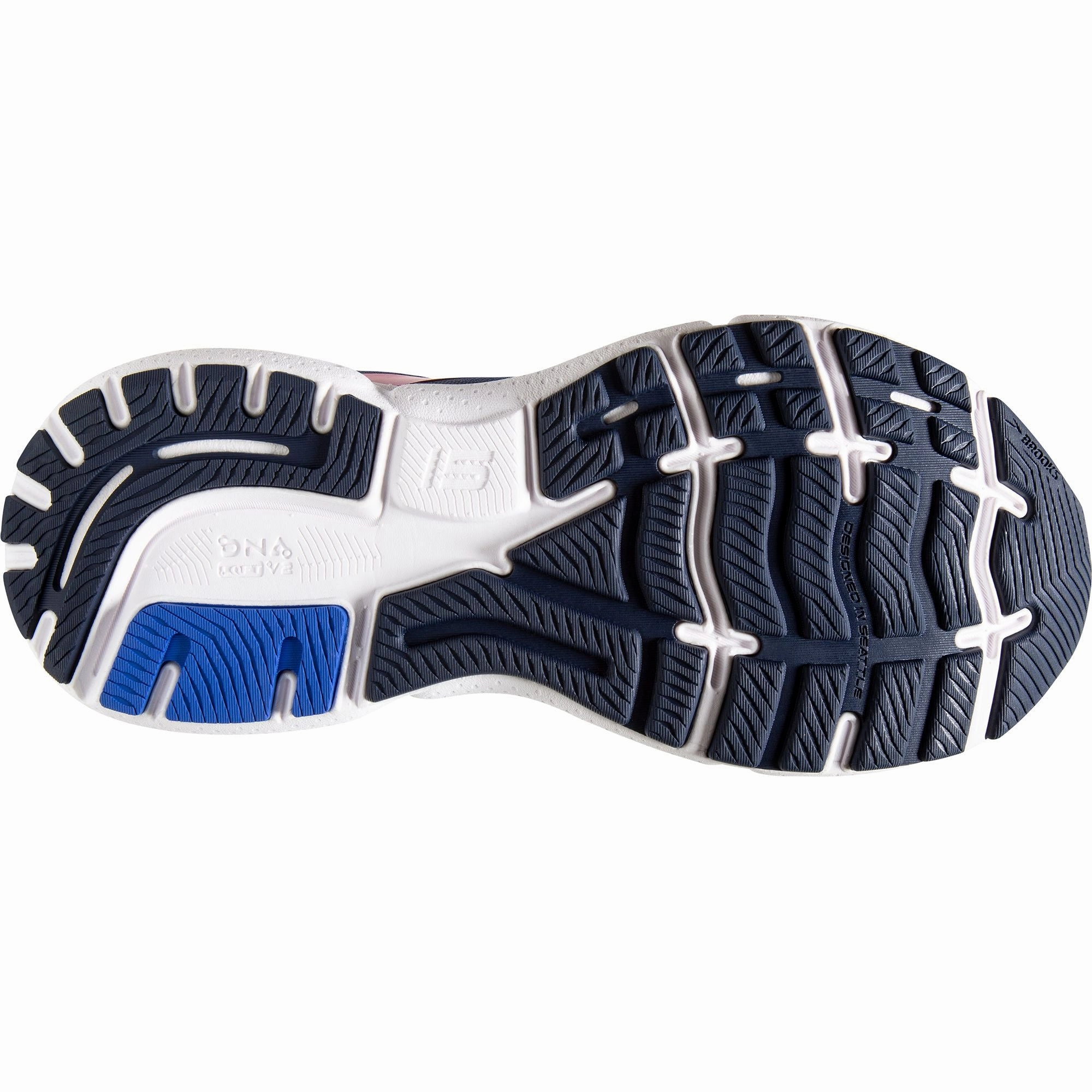 Brooks Ghost 15 GORE-TEX Womens Running Shoes - Navy Distance Runners