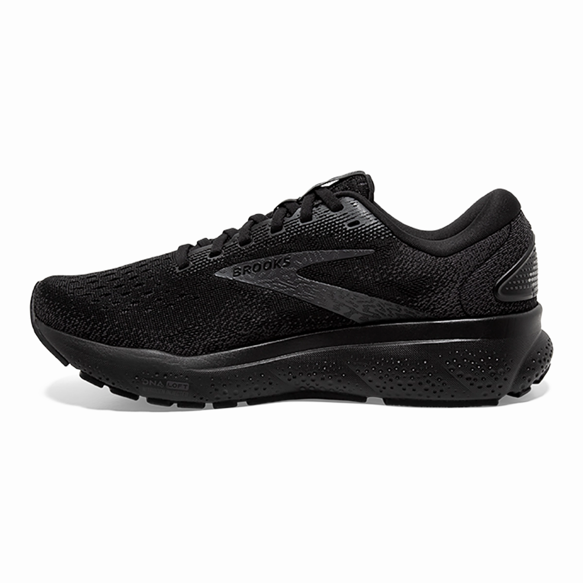Brooks Ghost 16 - Black - Black - Ebony Brooks performance running shoes