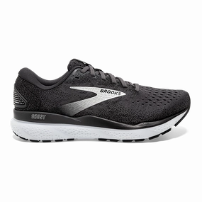Brooks Ghost 16 - Black - Grey - White Brooks running shoes with responsive cushioning