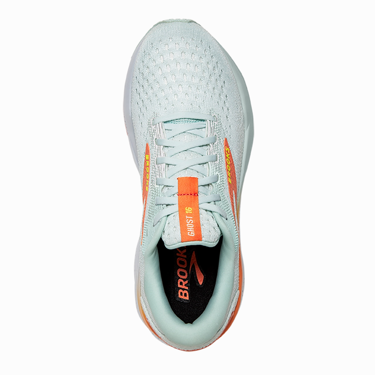 Brooks Ghost 16 - Skylight - Coconut - Sunset Brooks performance running shoes