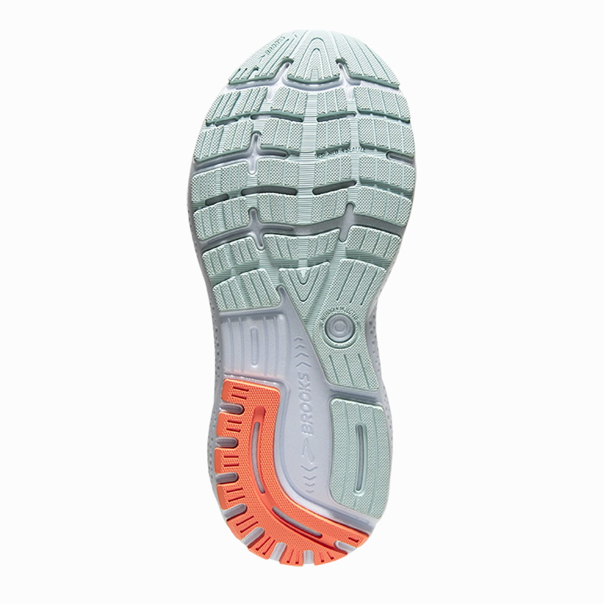 Brooks Ghost 16 - Skylight - Coconut - Sunset Brooks performance running shoes