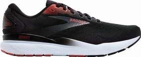 Brooks Ghost 16 Mens Running Shoes - Black Brooks breathable running shoes for performance
