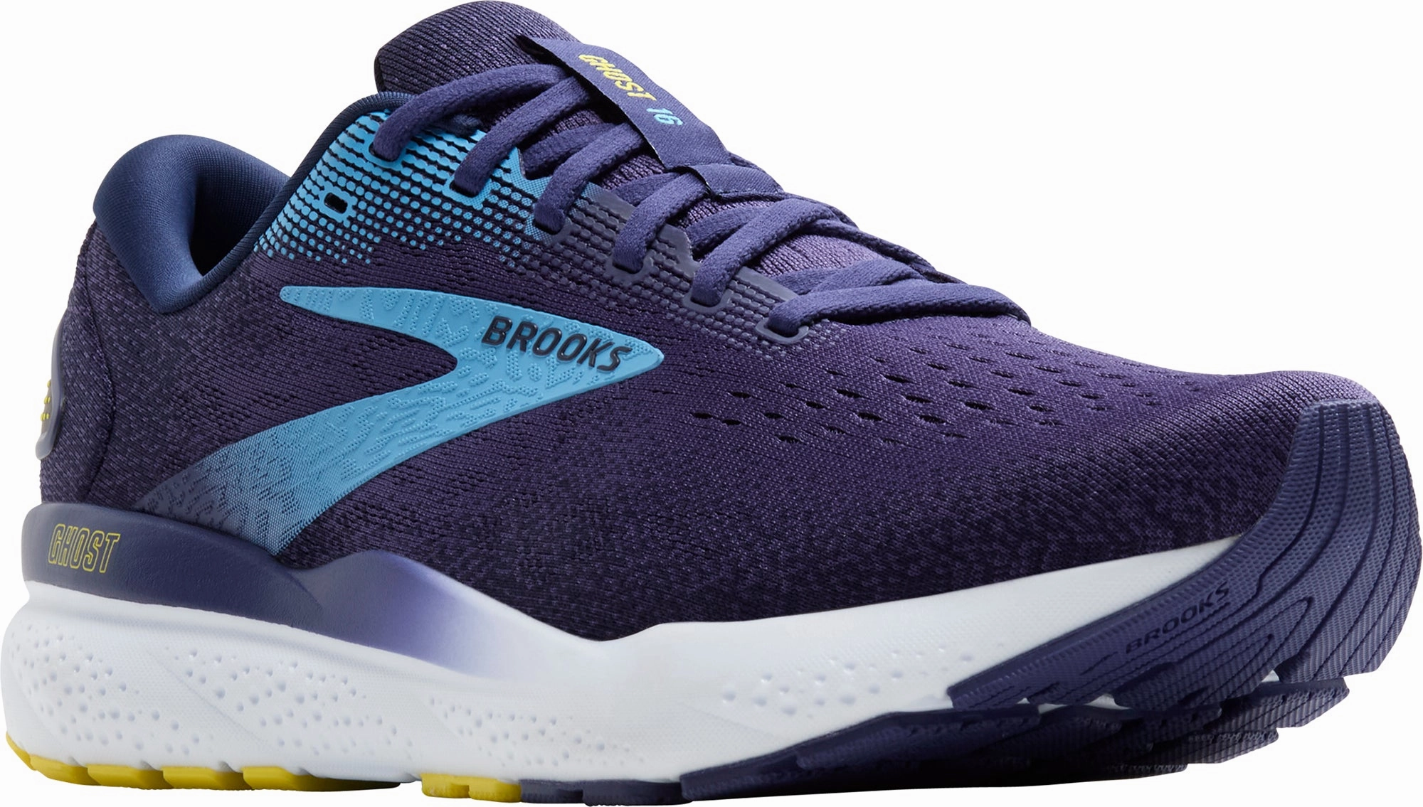 Brooks Ghost 16 Mens Running Shoes - Blue Training Sneakers