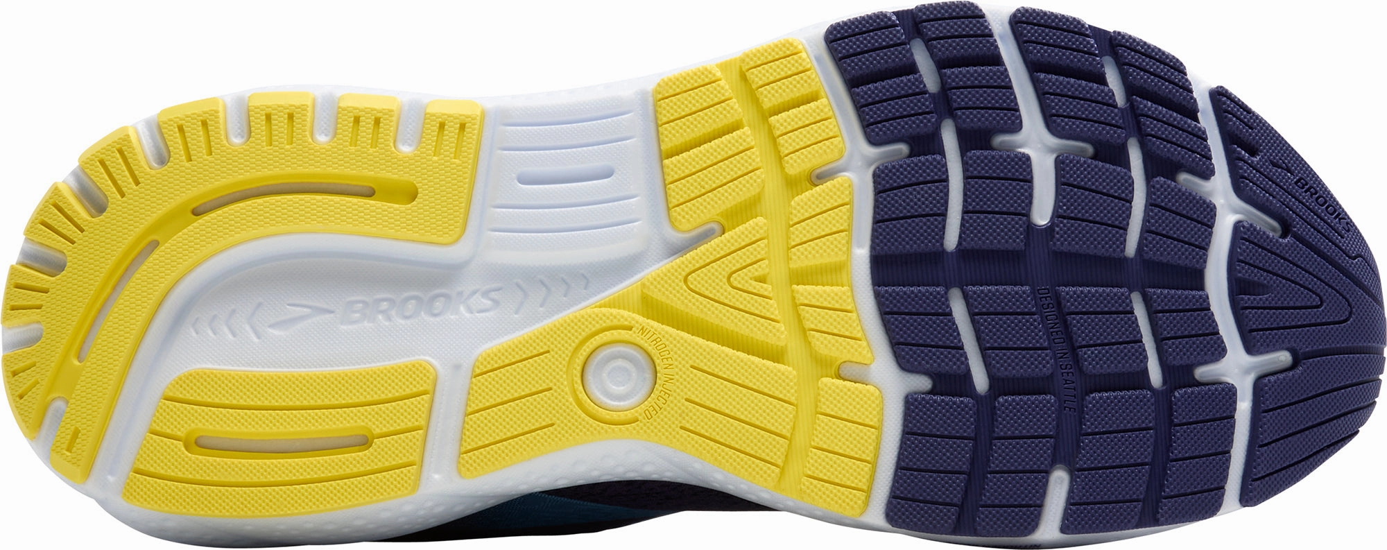 Brooks Ghost 16 Mens Running Shoes - Blue Training Sneakers