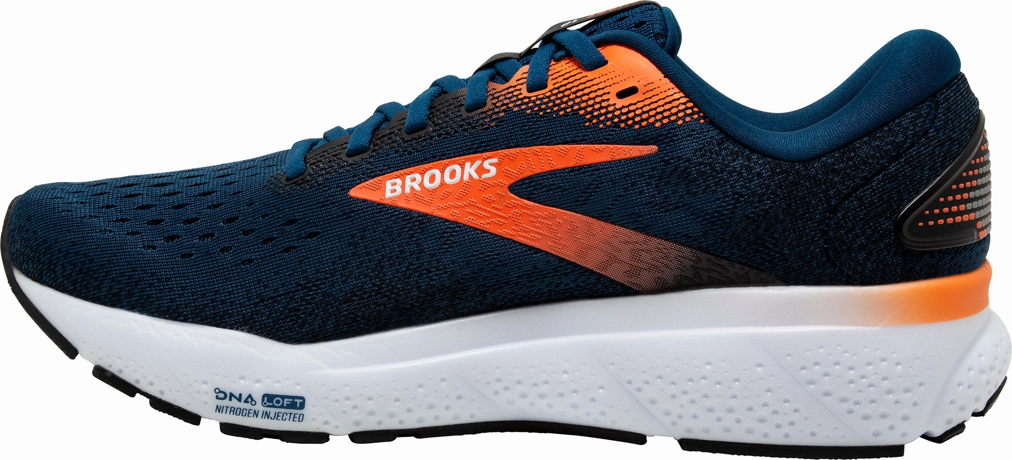 Brooks Ghost 16 Mens Running Shoes - Navy Distance Runners