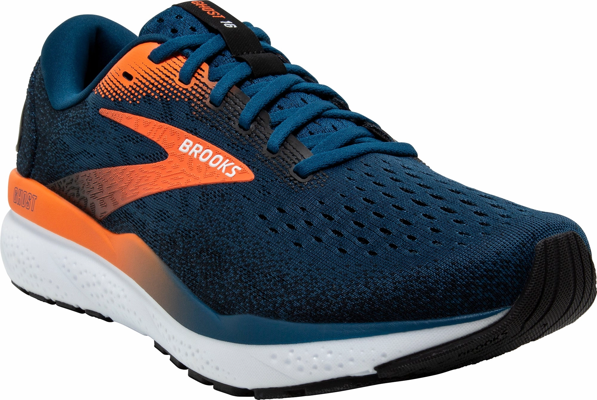 Brooks Ghost 16 Mens Running Shoes - Navy Distance Runners