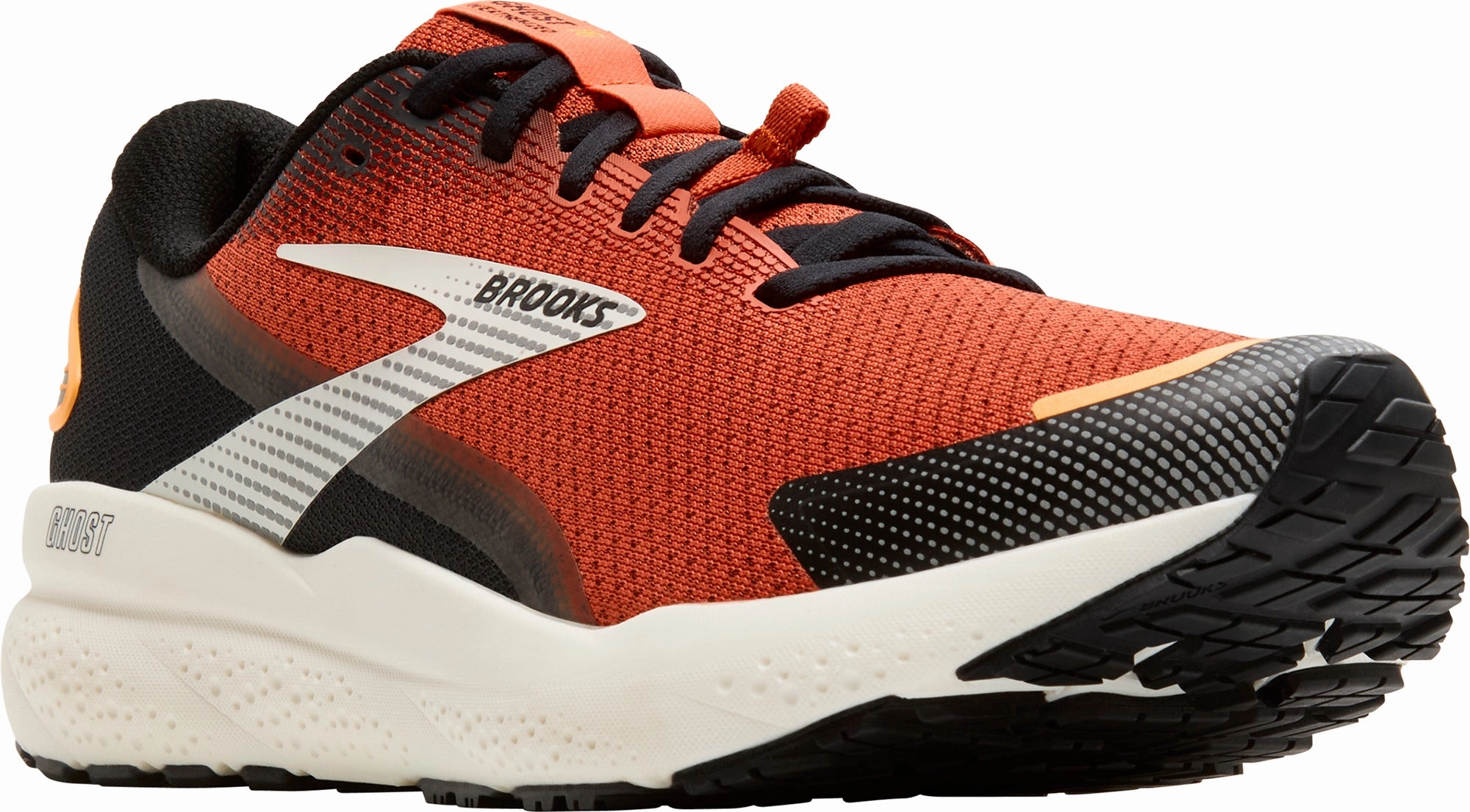 Brooks Ghost 16 Weatherized Mens Running Shoes - Orange Distance Runners