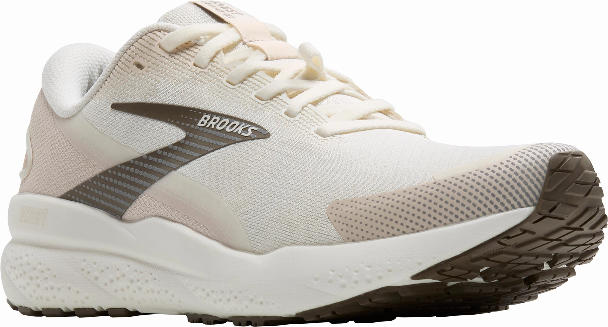 Brooks Ghost 16 Weatherized Womens Running Shoes - Cream Training Sneakers