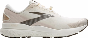 Brooks Ghost 16 Weatherized Womens Running Shoes - Cream Brooks breathable running shoes for performance