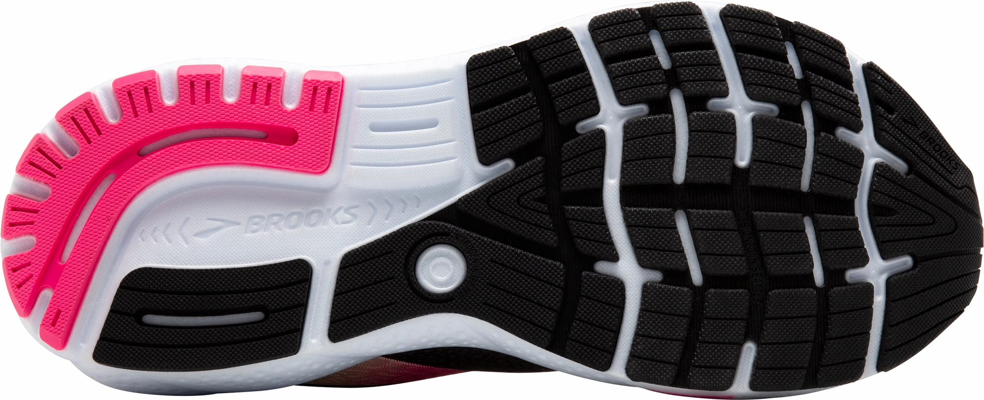 Brooks Ghost 16 WIDE FIT Womens Running Shoes - Black Training Sneakers