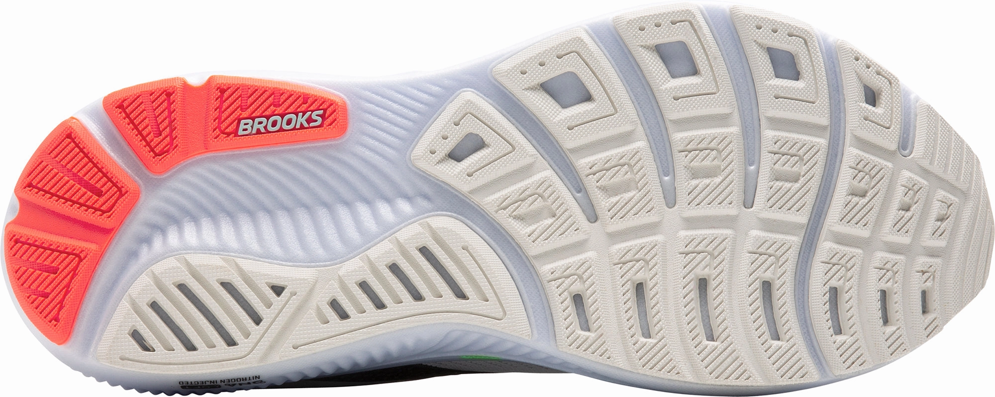 Brooks Ghost 17 Mens Running Shoes - White Distance Runners