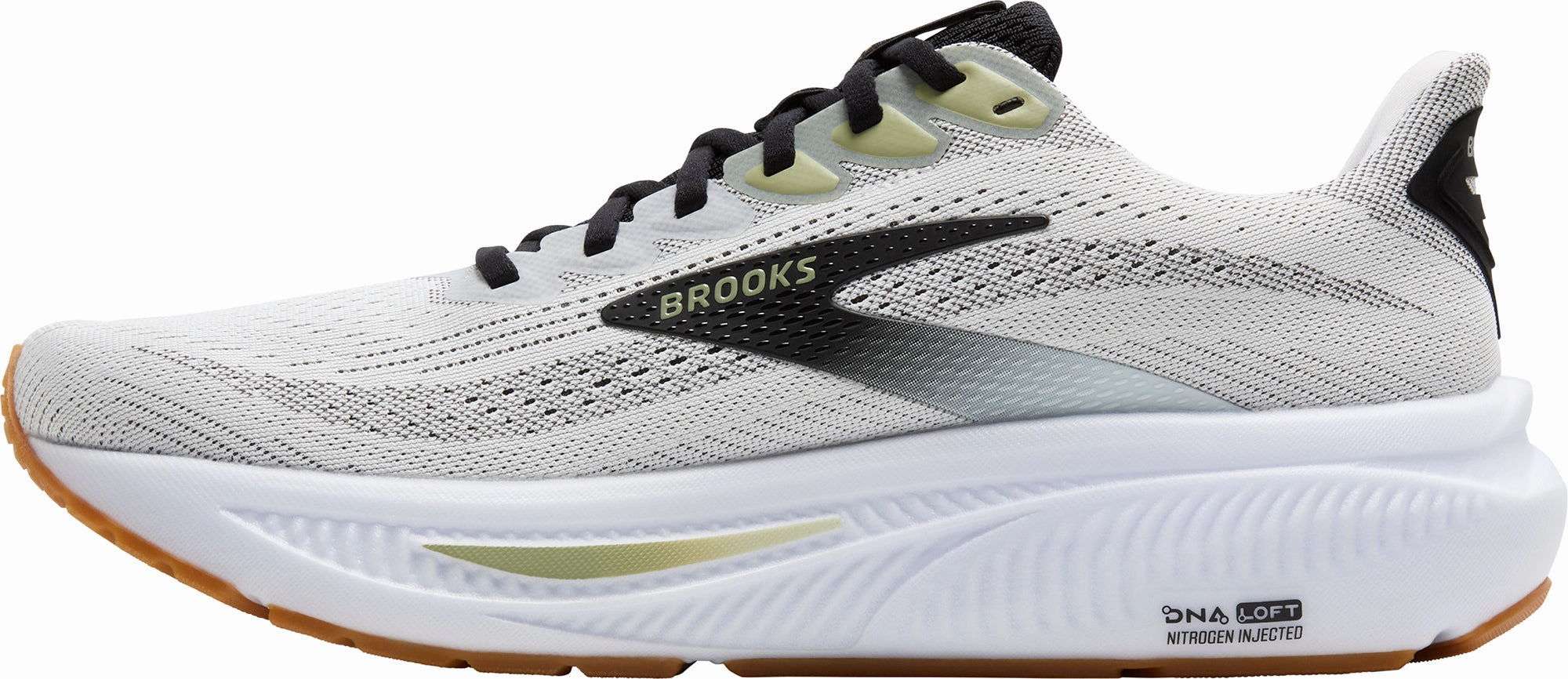 Brooks Ghost 17 Mens Running Shoes - White Distance Runners