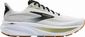 Brooks Ghost 17 Mens Running Shoes - White Brooks breathable running shoes for performance