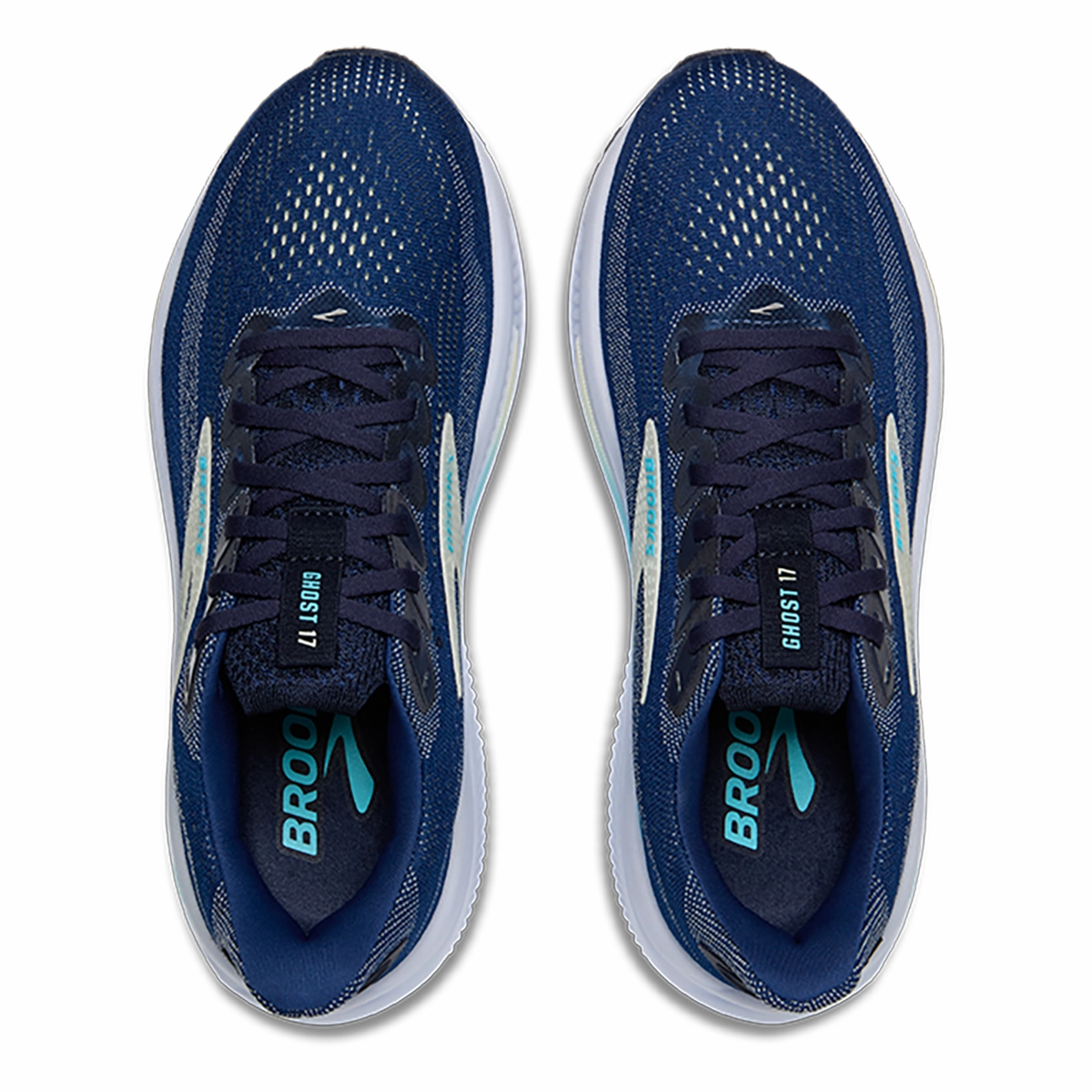 Brooks Ghost 17 Navy - Green - Turquoise Brooks performance running shoes