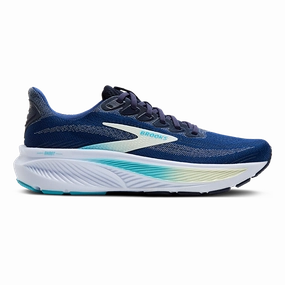 Brooks Ghost 17 Navy - Green - Turquoise Brooks running shoes with responsive cushioning