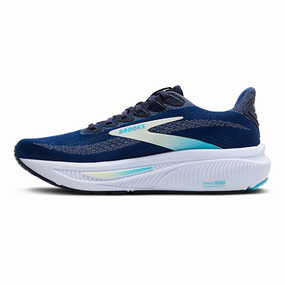 Brooks Ghost 17 Navy - Green - Turquoise Brooks performance running shoes