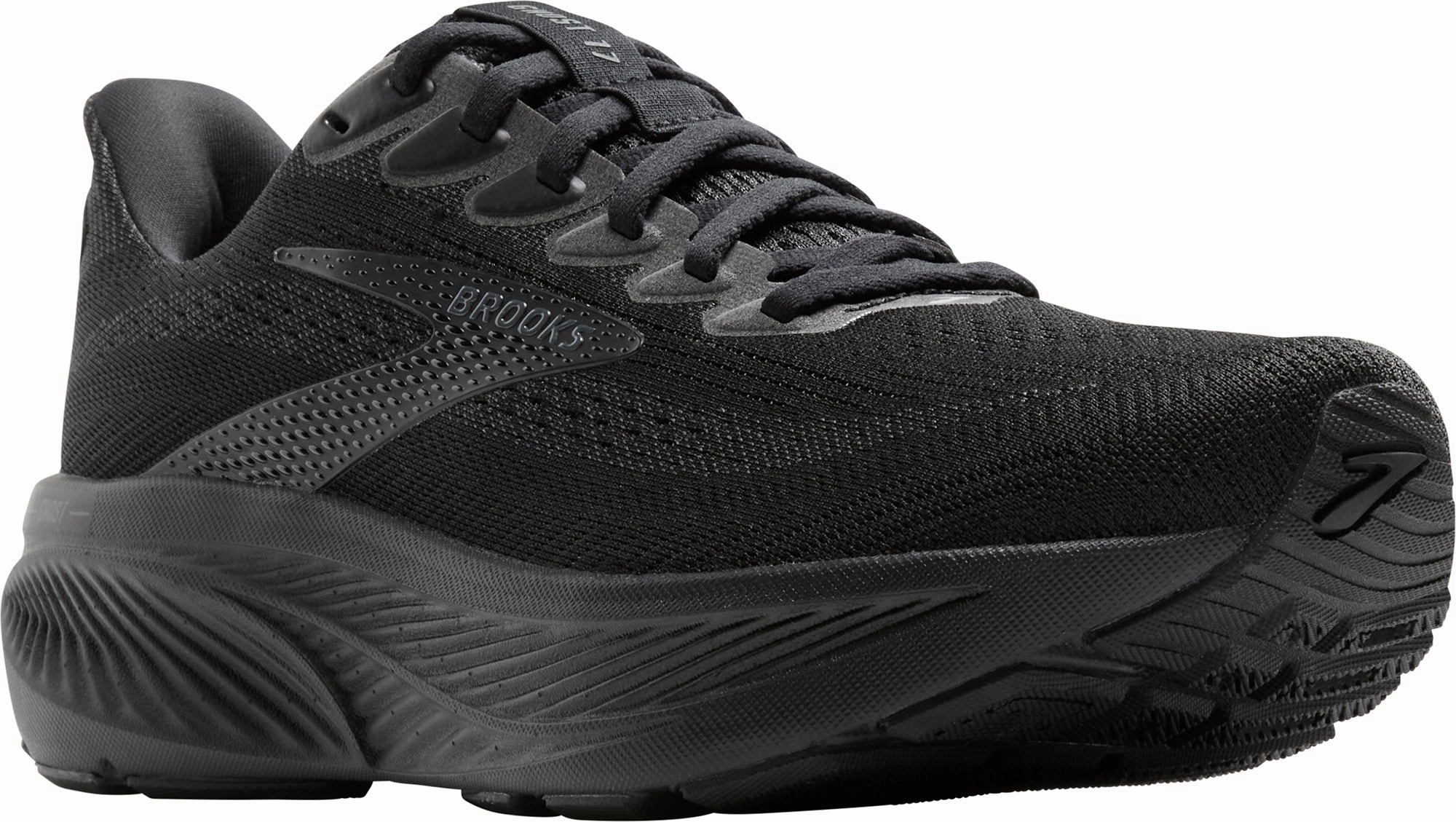 Brooks Ghost 17 WIDE FIT (2E) Mens Running Shoes - Black Distance Runners