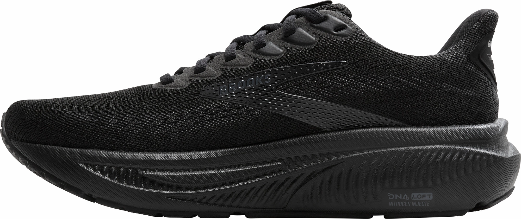 Brooks Ghost 17 WIDE FIT (2E) Mens Running Shoes - Black Distance Runners
