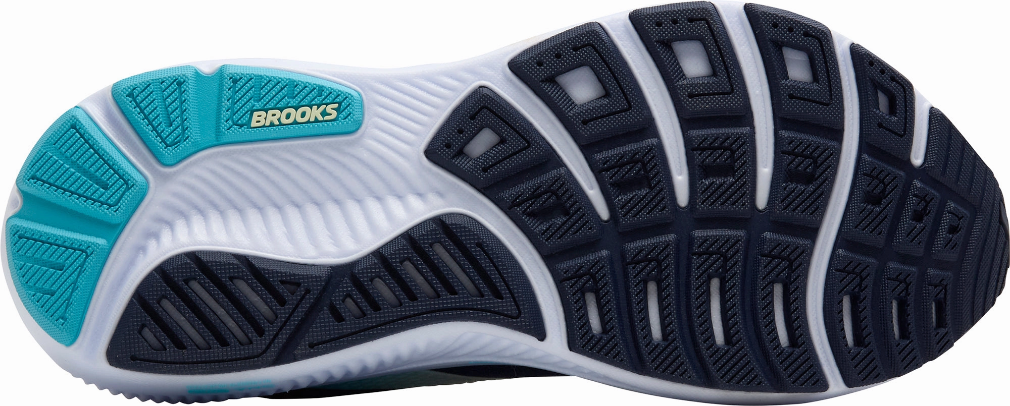 Brooks Ghost 17 WIDE FIT Womens Running Shoes - Blue Training Sneakers