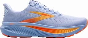 Brooks Ghost 17 Womens Running Shoes - Blue Brooks cushioned sneakers for distance running