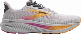 Brooks Ghost 17 Womens Running Shoes - Grey Brooks breathable running shoes for performance
