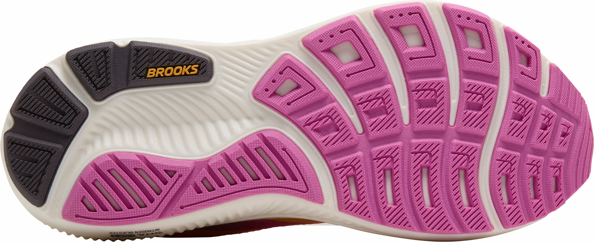 Brooks Ghost 17 Womens Running Shoes - Orange Training Sneakers