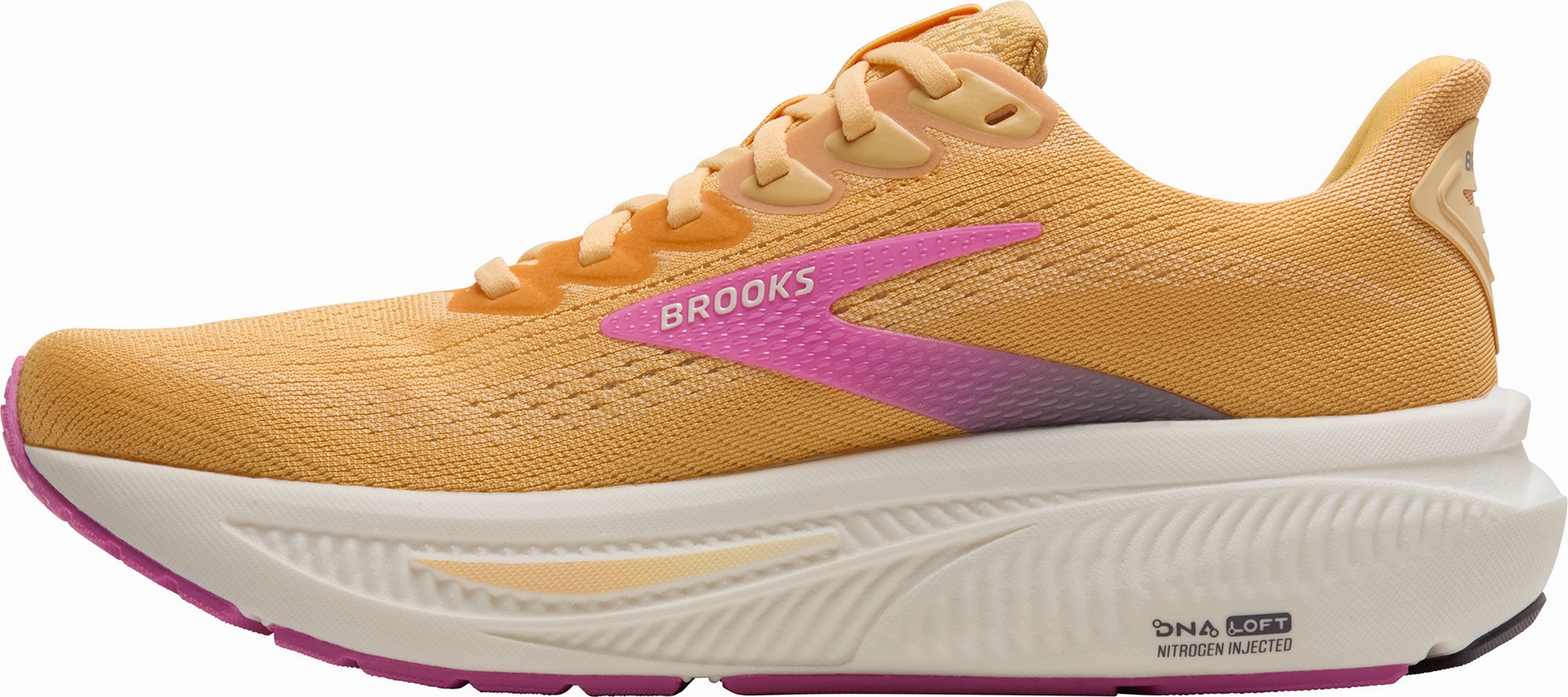 Brooks Ghost 17 Womens Running Shoes - Orange Training Sneakers