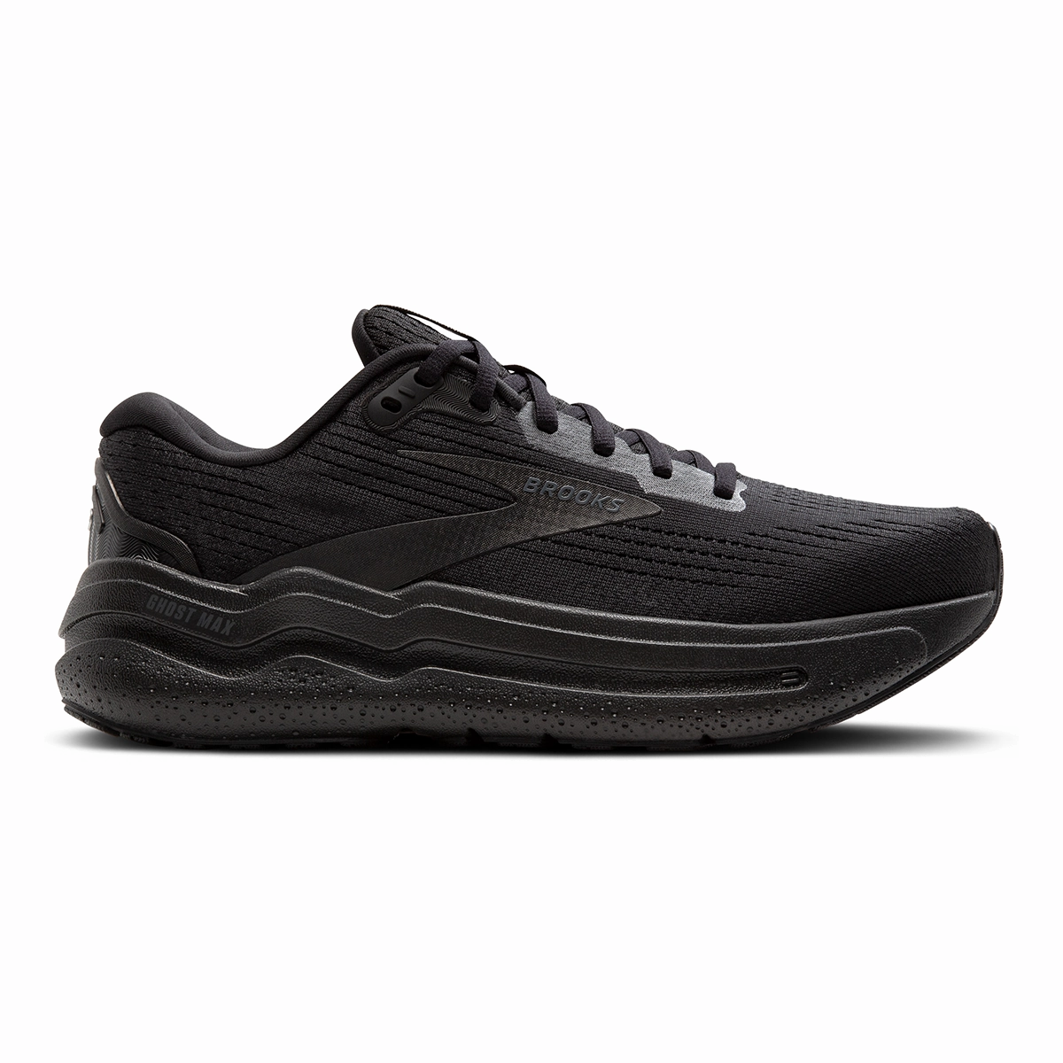 Brooks Ghost Max 2 - Black - Black - Ebony Brooks running shoes with responsive cushioning