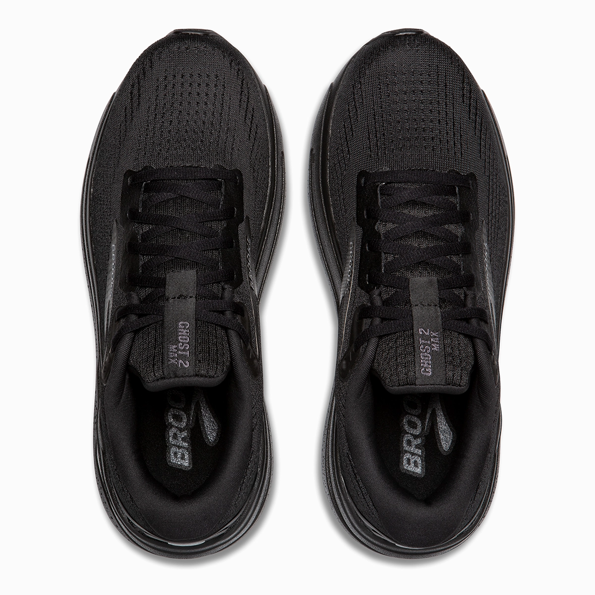 Brooks Ghost Max 2 - Black - Black - Ebony Brooks performance running shoes