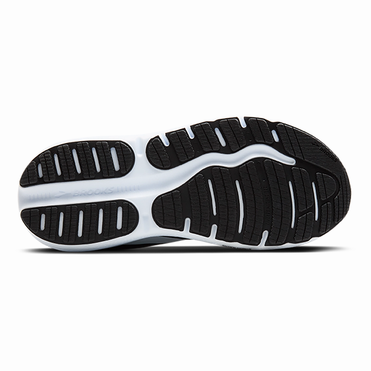 Brooks Ghost Max 2 - Black - White - Fiery Red Brooks performance running shoes