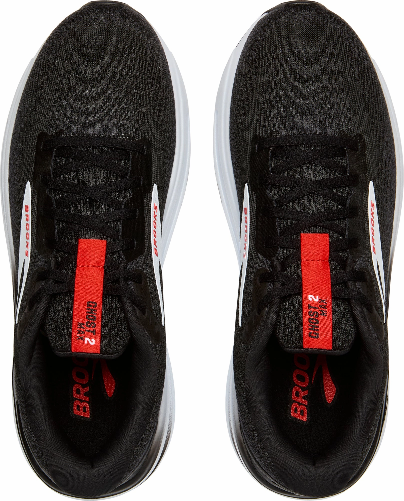 Brooks Ghost Max 2 Mens Running Shoes - Black Distance Runners