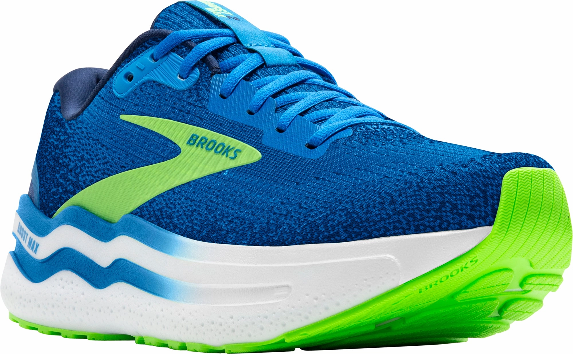 Brooks Ghost Max 2 Mens Running Shoes - Blue Distance Runners