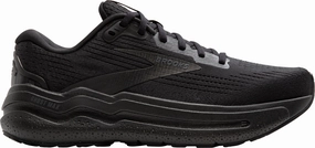 Brooks Ghost Max 2 WIDE FIT (2E) Womens Running Shoes - Black Brooks breathable running shoes for performance