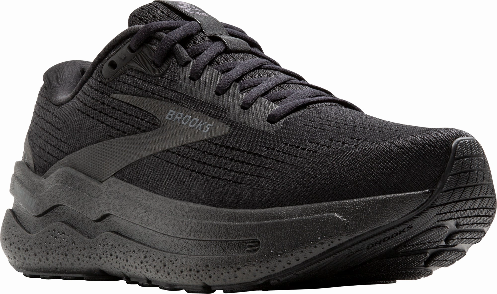 Brooks Ghost Max 2 Womens Running Shoes - Black Training Sneakers