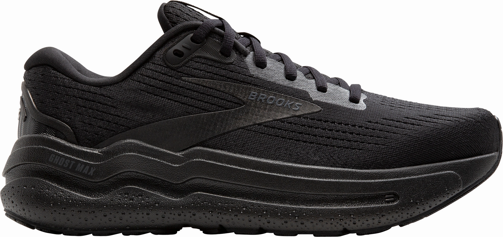 Brooks Ghost Max 2 Womens Running Shoes - Black Brooks breathable running shoes for performance