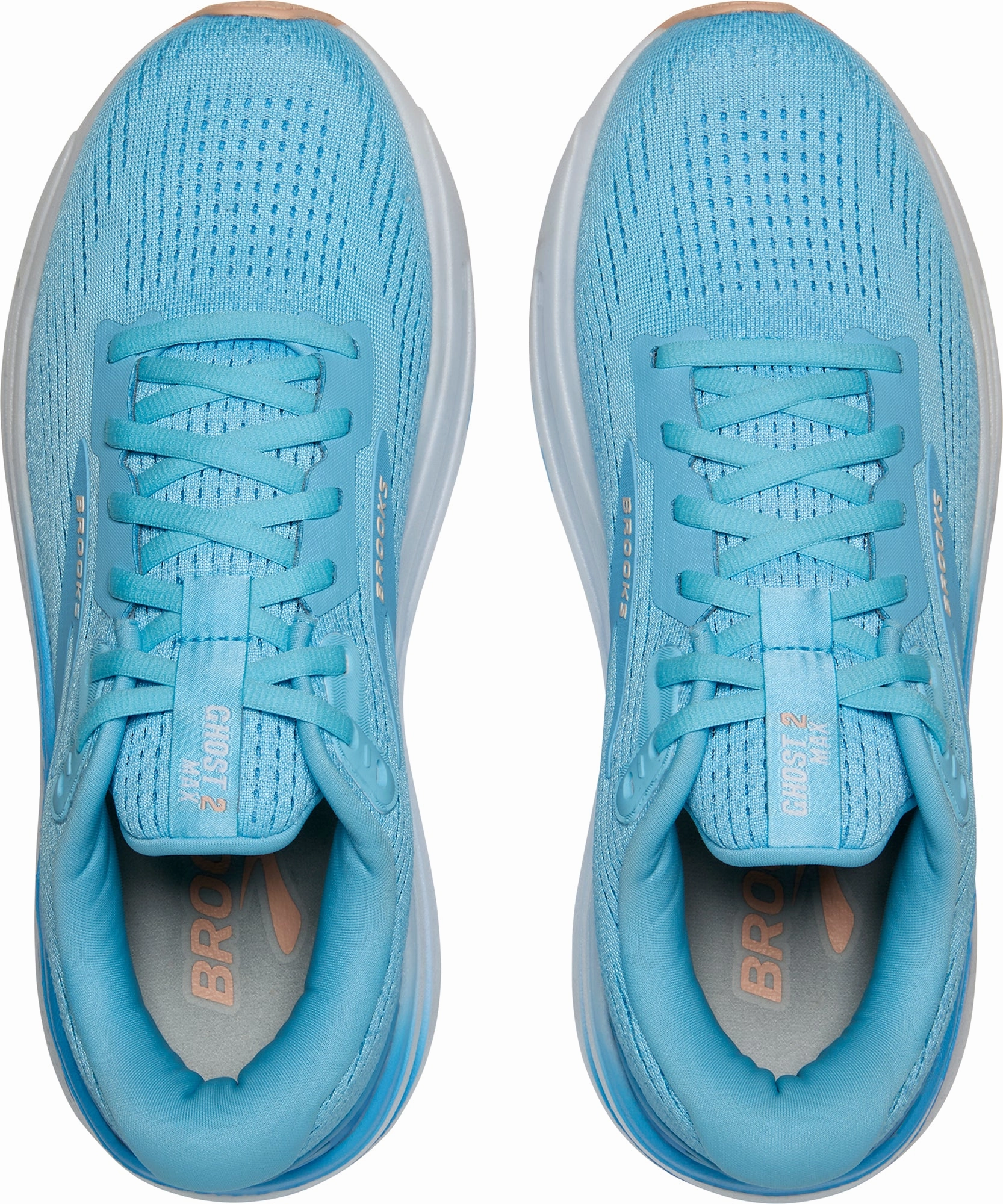 Brooks Ghost Max 2 Womens Running Shoes - Blue Distance Runners