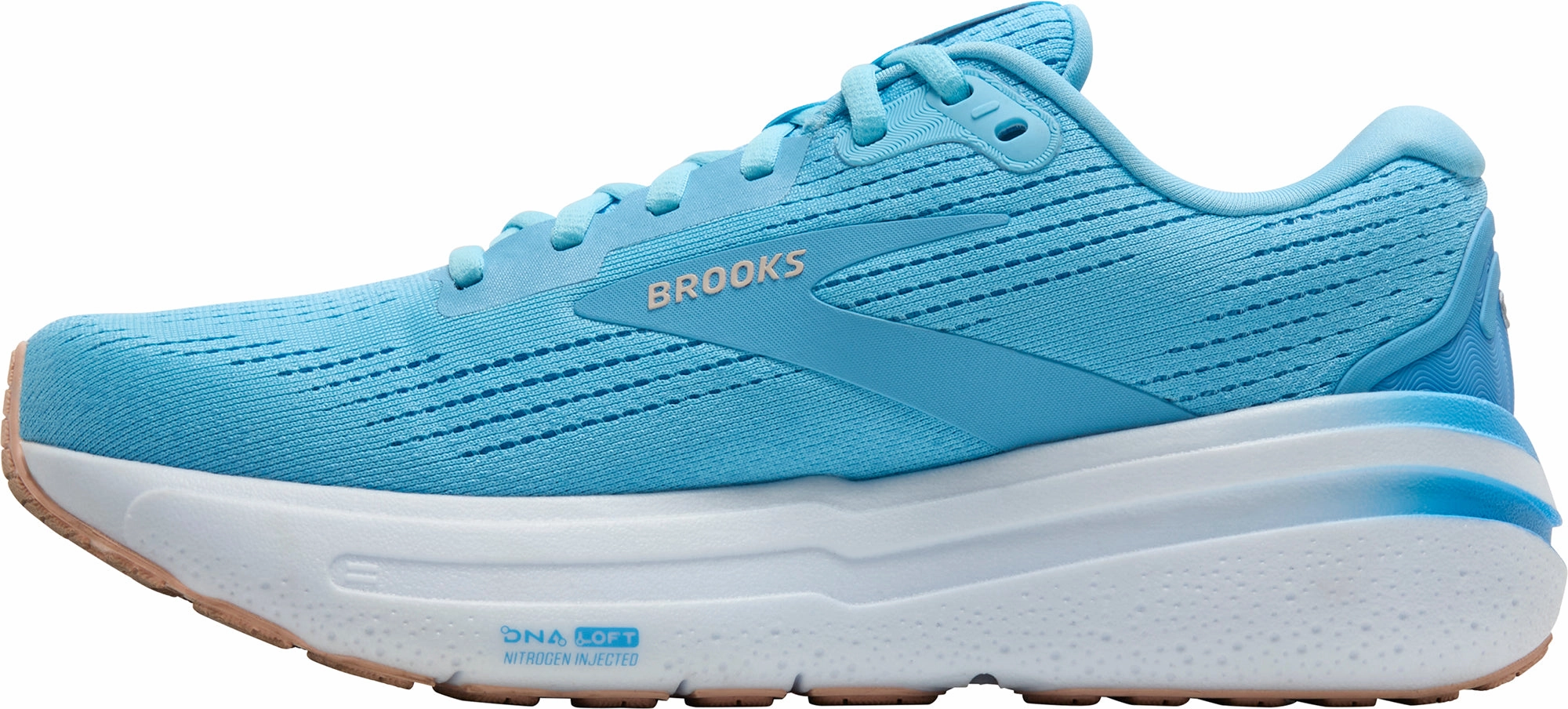 Brooks Ghost Max 2 Womens Running Shoes - Blue Training Sneakers