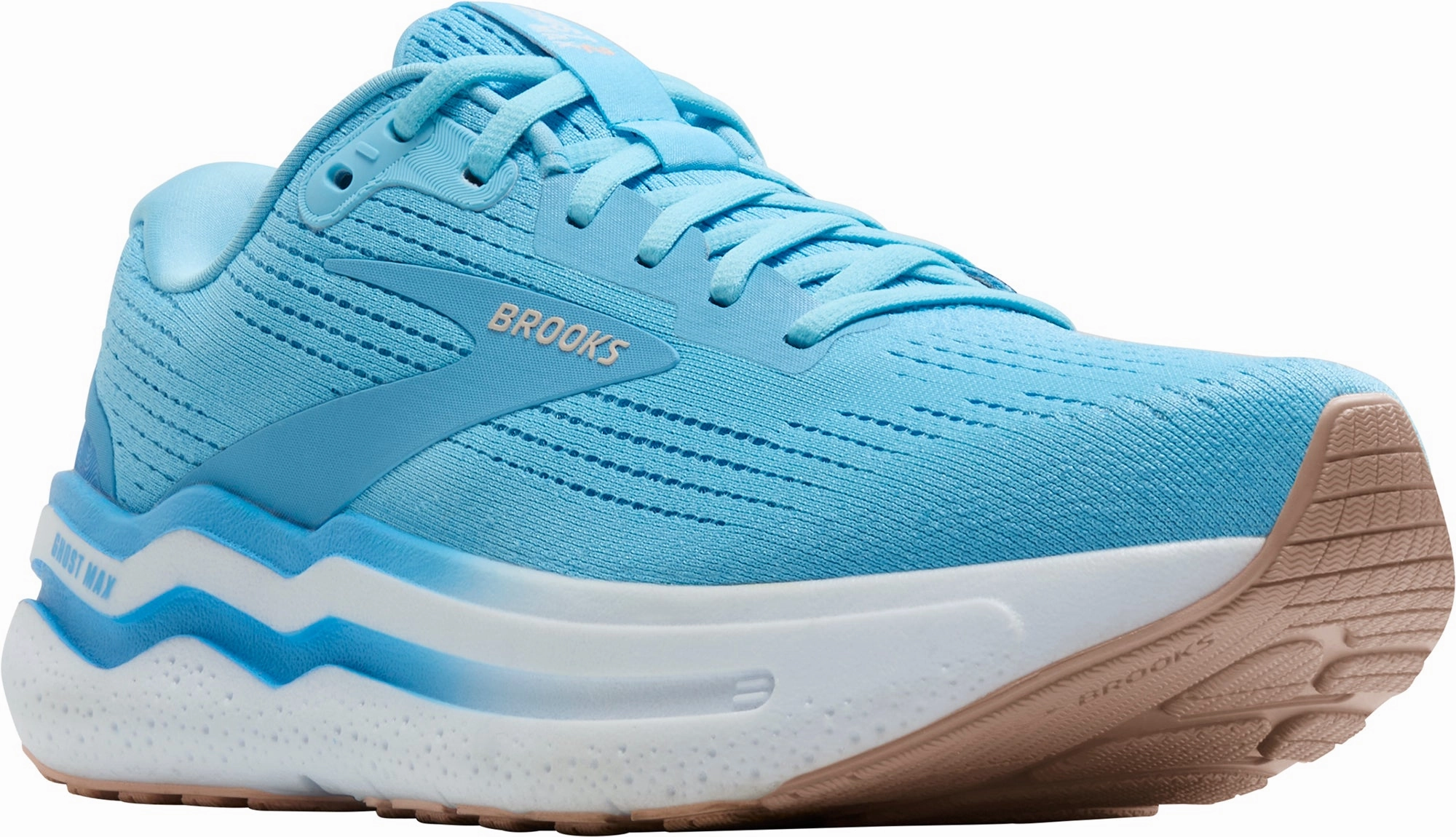 Brooks Ghost Max 2 Womens Running Shoes - Blue Training Sneakers