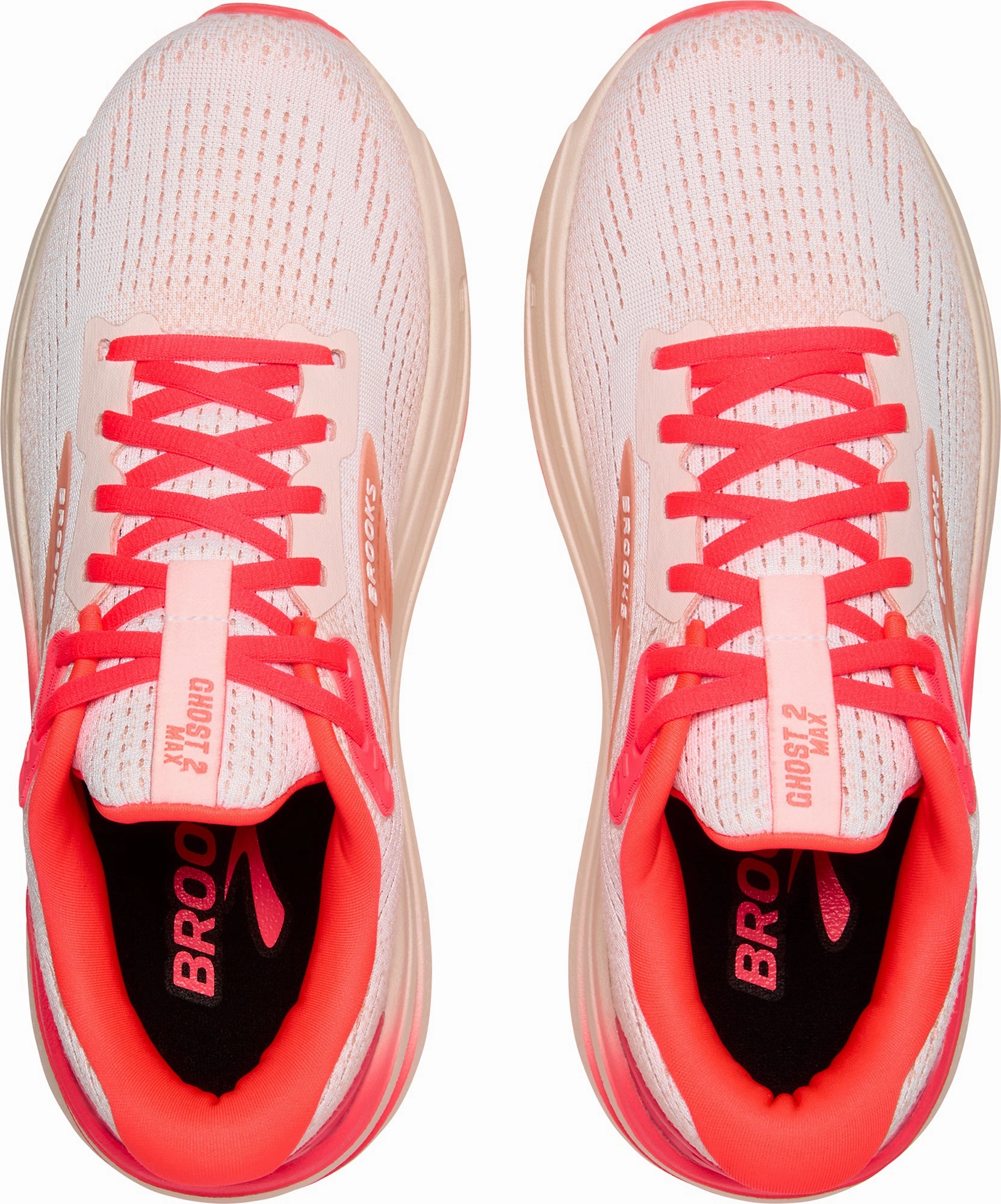 Brooks Ghost Max 2 Womens Running Shoes - Orange Distance Runners