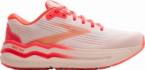 Brooks Ghost Max 2 Womens Running Shoes - Orange Brooks cushioned sneakers for distance running