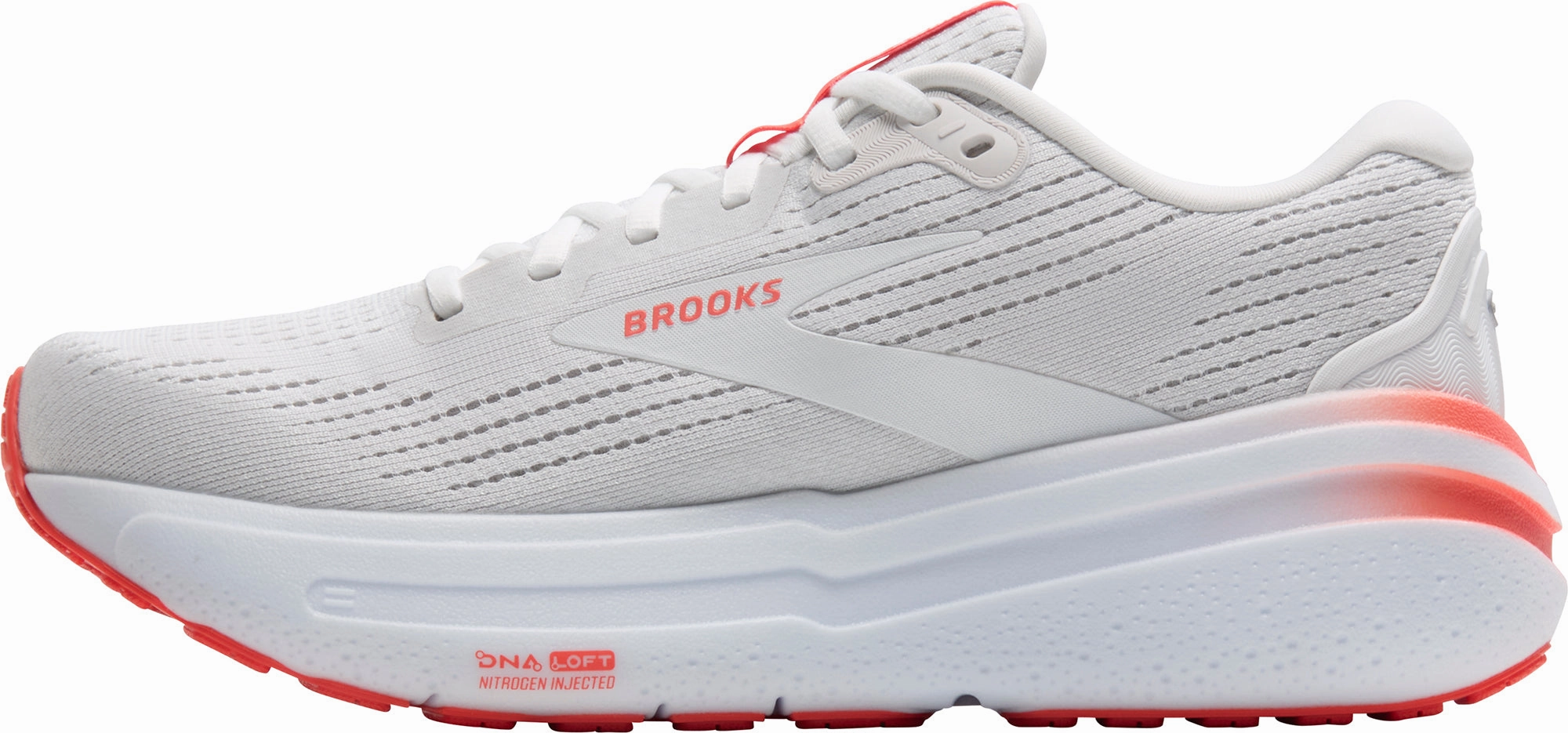 Brooks Ghost Max 2 Womens Running Shoes - White Distance Runners