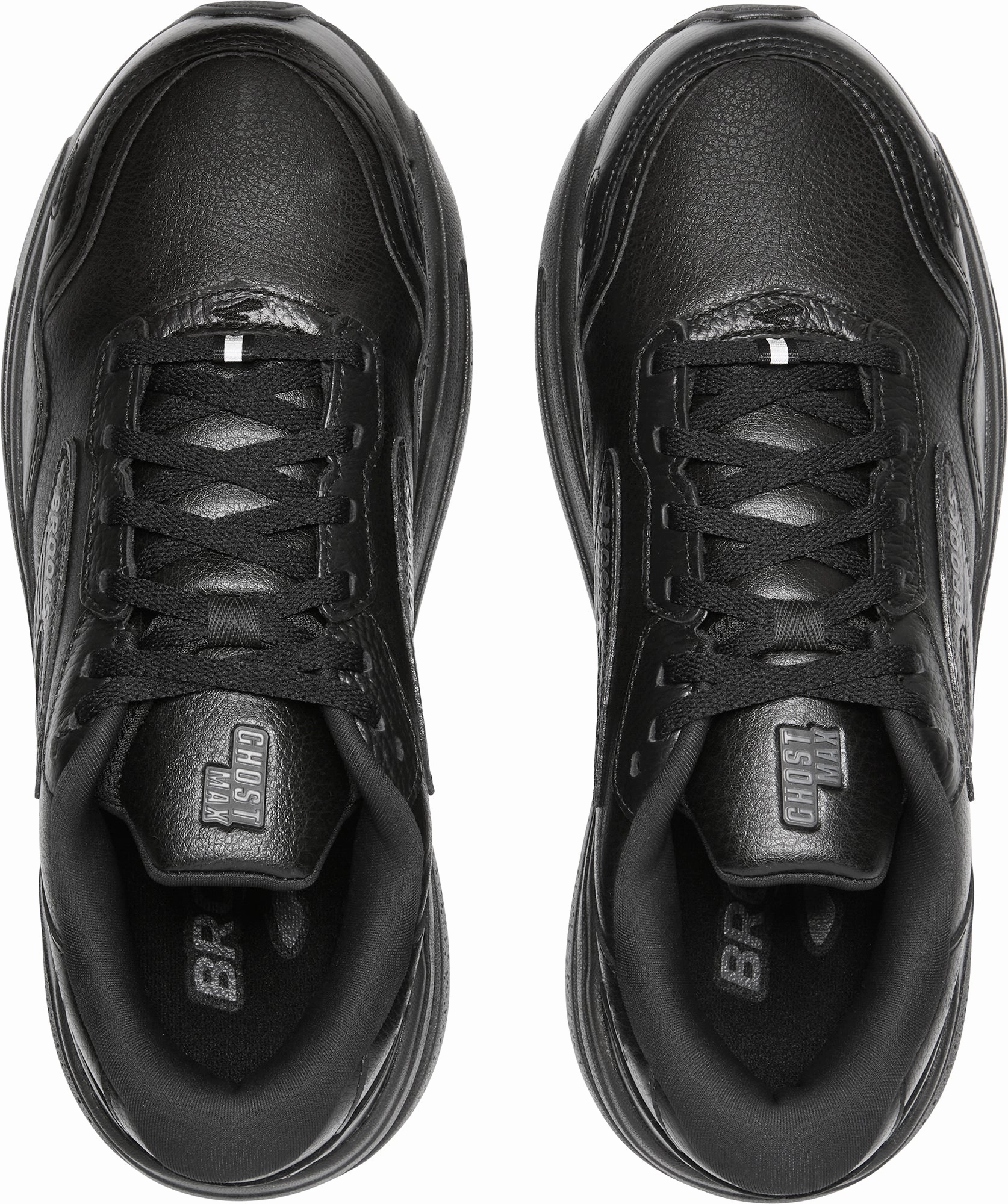 Brooks Ghost Max L Womens Walking Shoes - Black Distance Runners